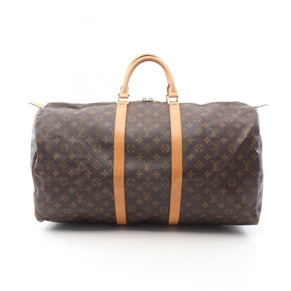 Louis Vuitton Boston Bag Keepall 55 Canvas Leather