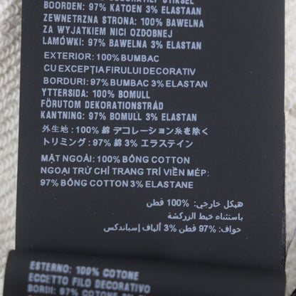 Prada 23AW Ujl24b 100% Cotton Front Logo Embroidery Hoodie Pullover Hoodie