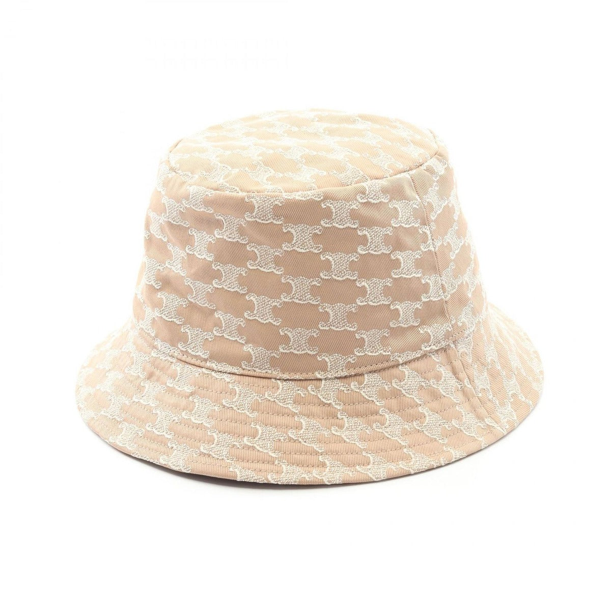 Celine Triomphe Bucket Hat Beige — view 2