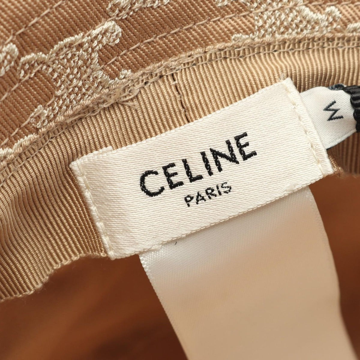 Celine Triomphe Bucket Hat Beige — view 4