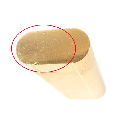 Cartier Wave Allover Pattern Oval Shape Roller Type Gas Lighter