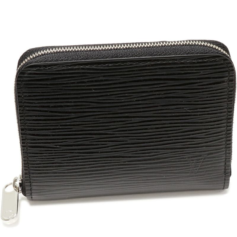 Louis Vuitton Coin Case Epi Noir Black Sippy Coin Purse M60152