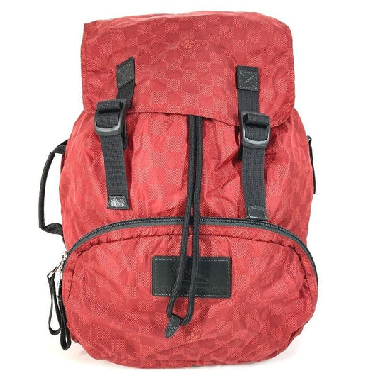 Louis Vuitton Backpack Light Pack Nylon Red