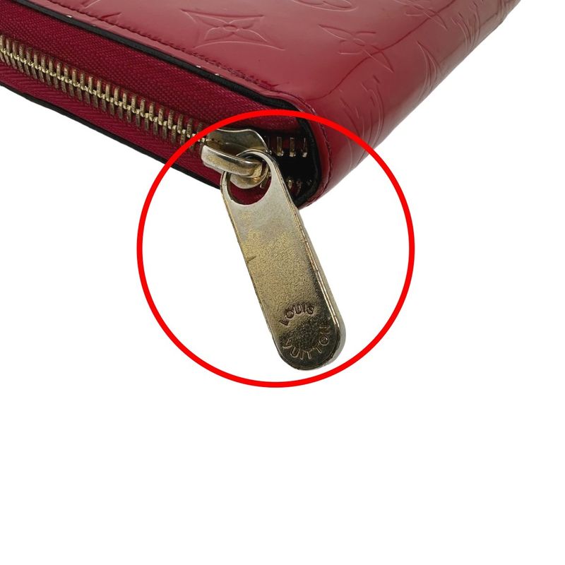 Louis Vuitton M61379 Vernis Round Zipper Zippy Wallet Long Wallet Louis Vuitton