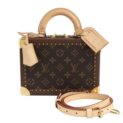 Louis Vuitton Monogram Petite Valise Trunk 2-Way Handbag