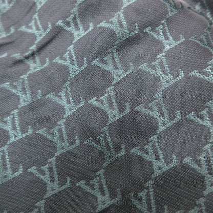 Louis Vuitton 24aw Jacquard Monogram Silk Plend Shorts Grey Size XL Men's