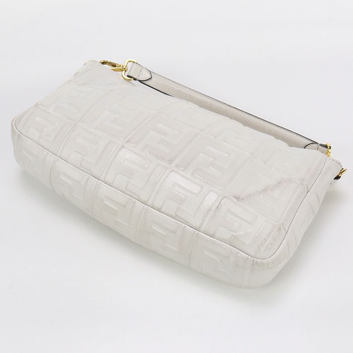 Fendi Large Bag Baguette Fe85040 Handbag Leather Large Bag Ladies