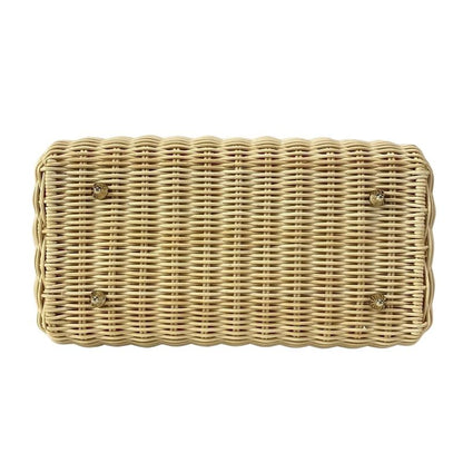 Dior/christian Dior Handbag Lady Dior Medium Bag Beige And Pink And White