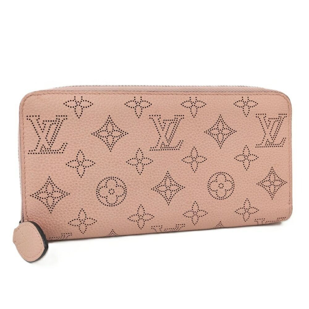 Louis Vuitton Zip Around Wallet Zippy Mahina Magnolia