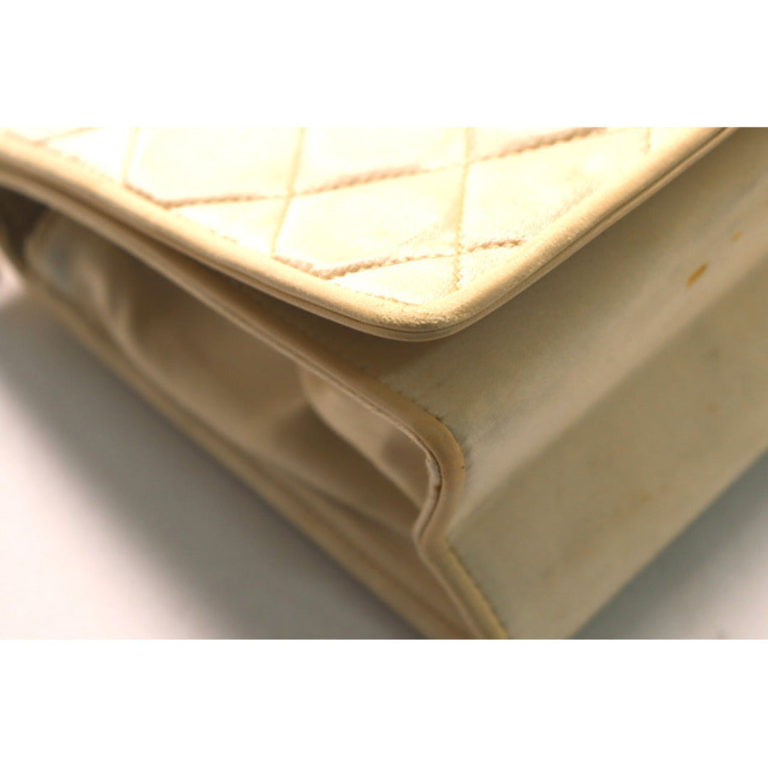 Chanel Quilted GD Metal Fittings Shoulder Bag
