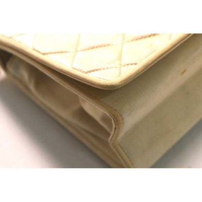 Chanel Quilted GD Metal Fittings Shoulder Bag