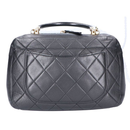 Chanel 27th Top Handle Matelasse 2WAY Handbag Chain