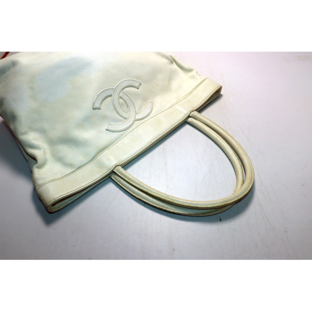 Chanel No 5 CC Logo GD Metal Fittings Tote