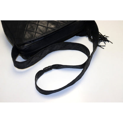 Chanel Quilted GD Metal Fittings Shoulder Bag