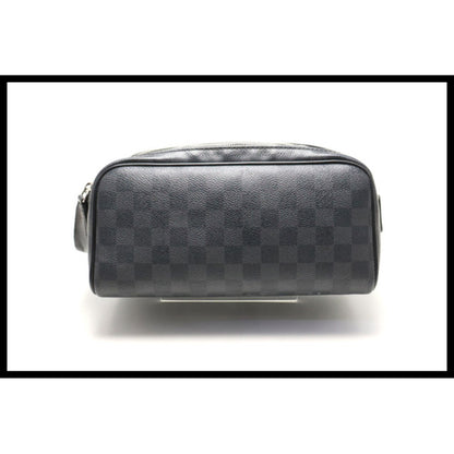 Louis Vuitton Damier Graphite Dopp Kit Second Bag