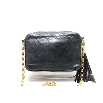 Chanel Quilted GD Metal Fittings Shoulder Bag