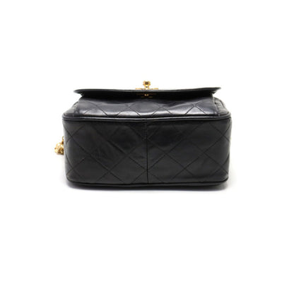 Chanel Quilted GD Metal Fittings Shoulder Bag