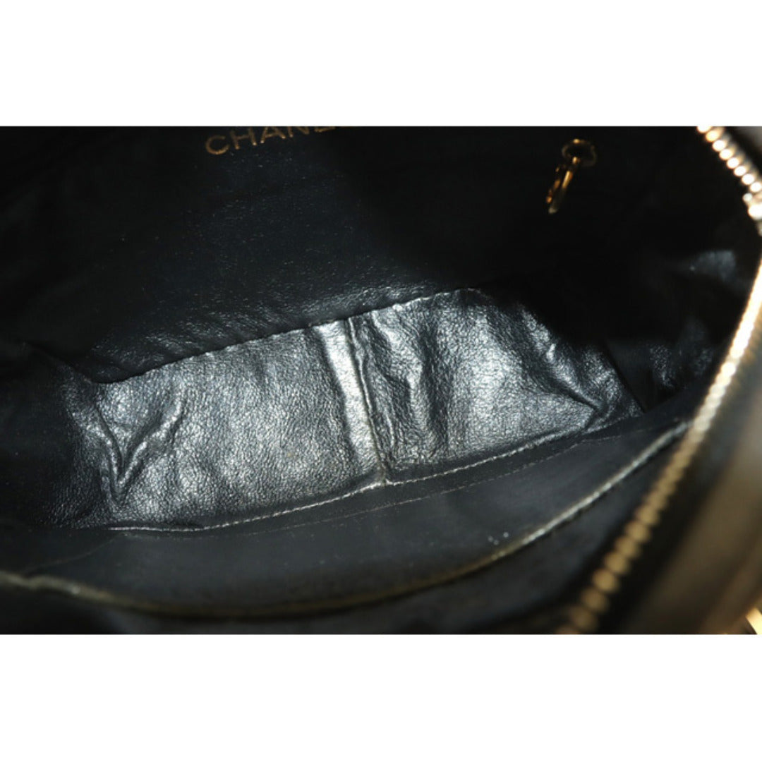 Chanel Quilted GD Metal Fittings Shoulder Bag