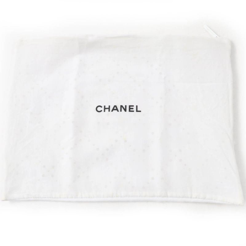 CHANEL 19M P61782v42943 COCO Beach 100% Cotton Pile Sleeveless Top Blue 38