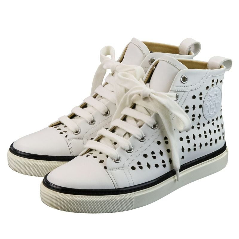 Hermes Jimmy Cuttle Cles The High Cut Sneakers Size 36