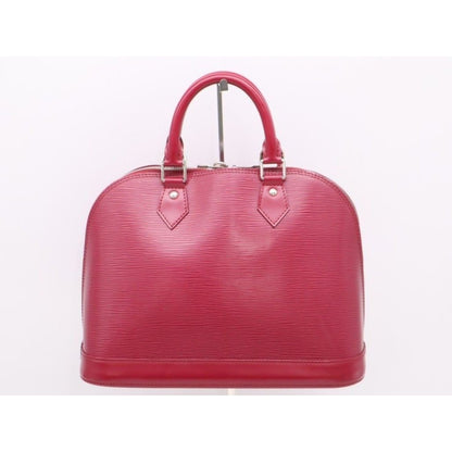 Louis Vuitton Handbag Alma PM Fuchsia Epi Silver — view 2