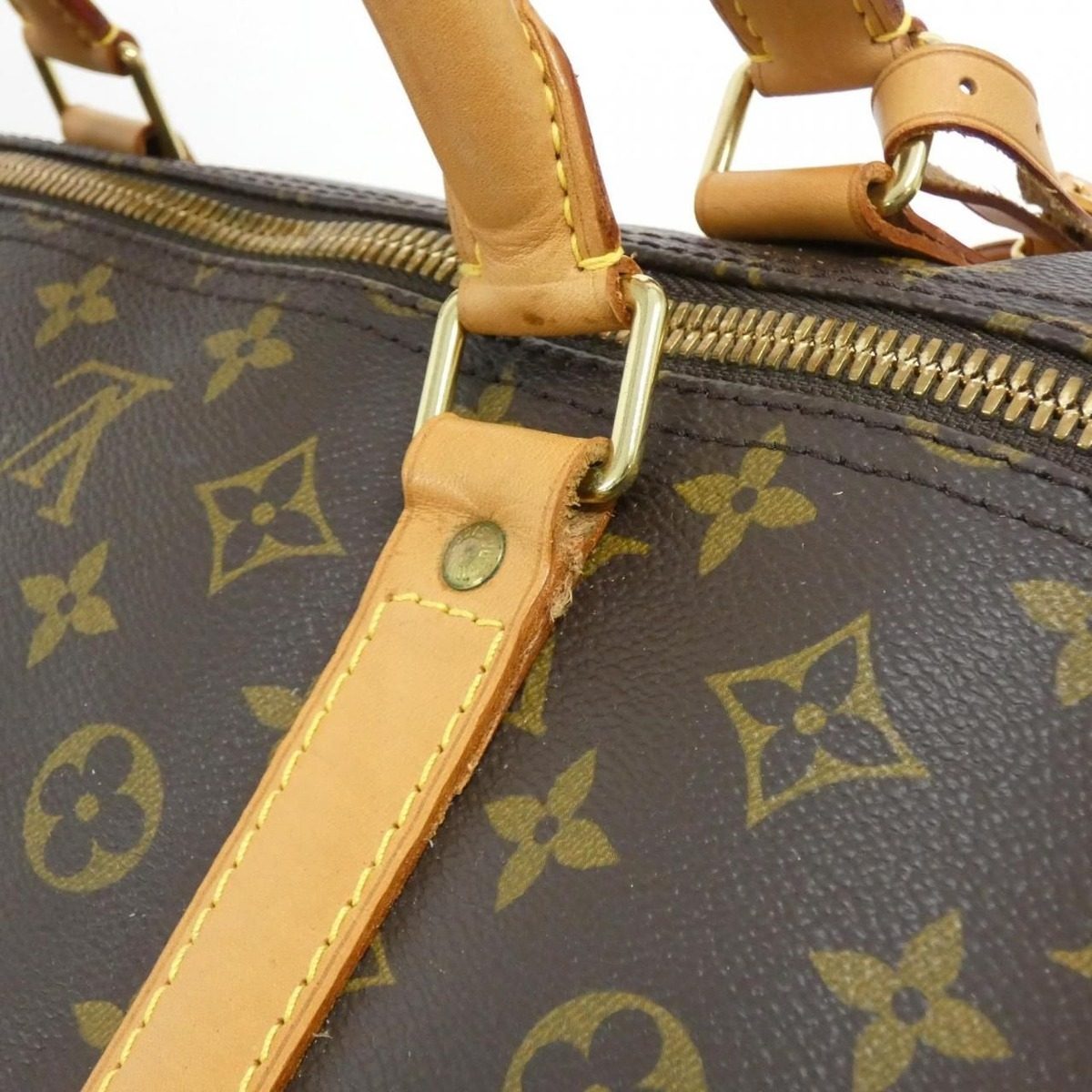 Louis Vuitton Monogram Keepall Bandouliere 60 cm Boston Bag — view 5