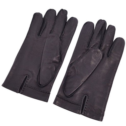 Hermes Gloves H Logo Lamb Leather Men's Fran