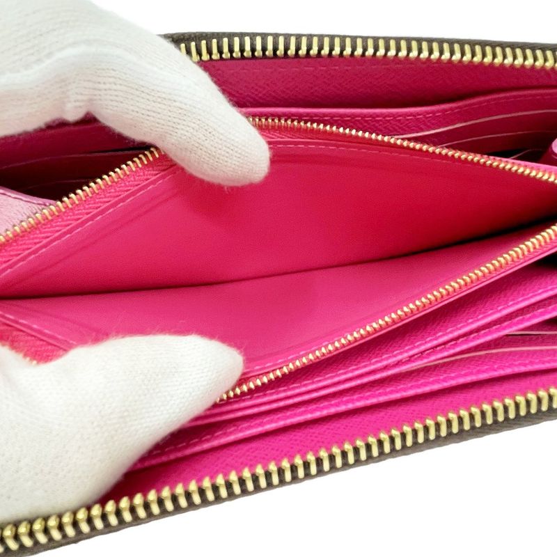 Louis Vuitton M14162 PVC X Takashi Murakami Zippy Wallet Brown 395923 Long