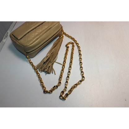 Chanel Quilted GD Metal Fittings Shoulder Bag