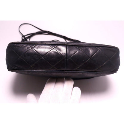 Chanel Quilted GD Metal Fittings Shoulder Bag