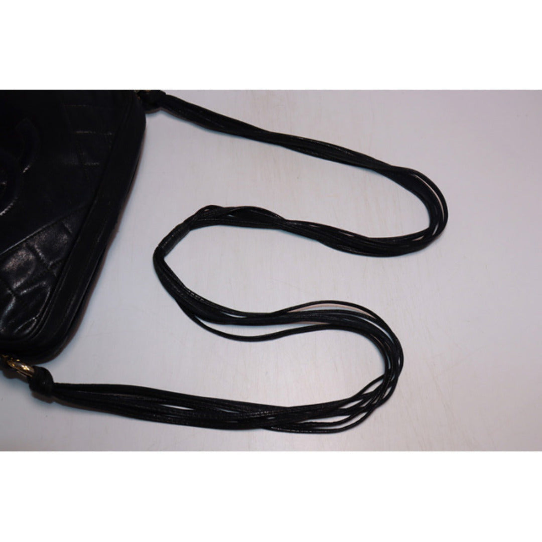 Chanel Quilted GD Metal Fittings Shoulder Bag