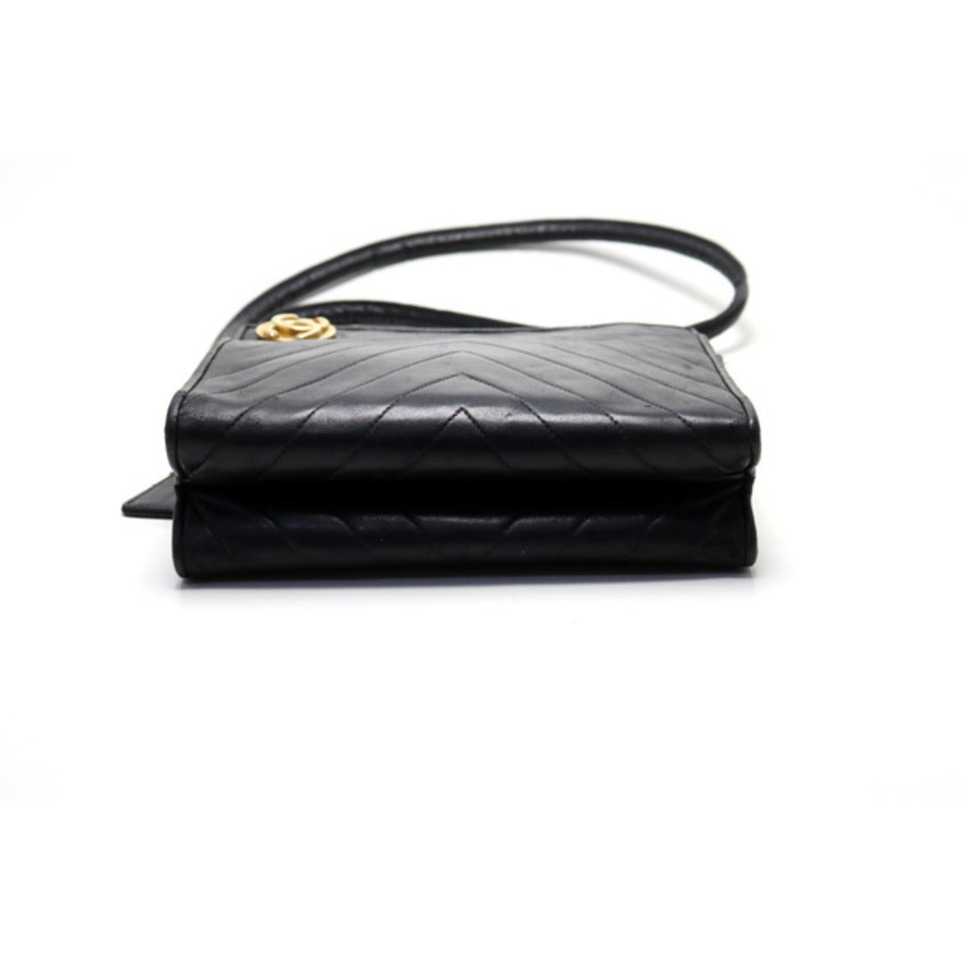 Chanel Stitch GD Metal Fittings Shoulder Bag