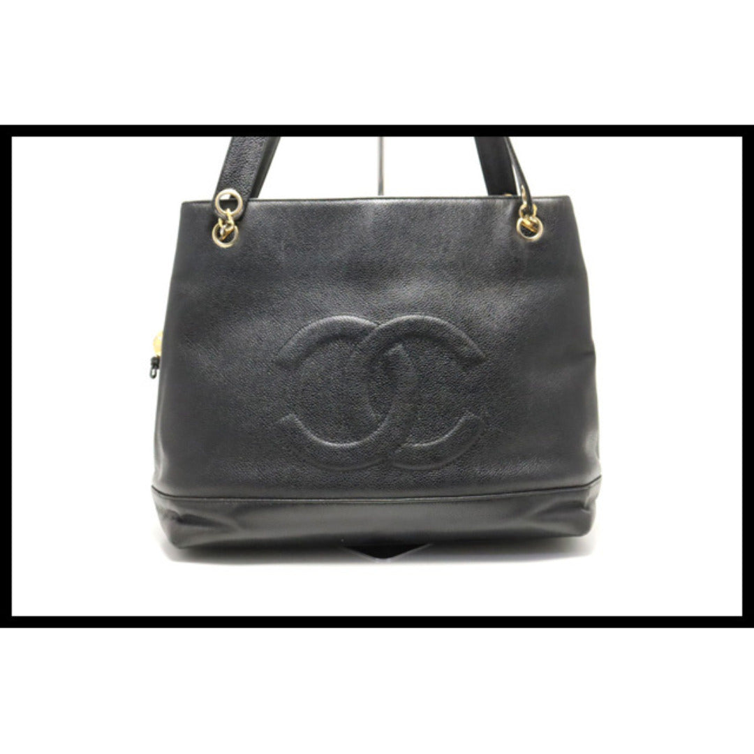 Chanel Jumbo CC Logo GD Metal Fittings Shoulder Bag