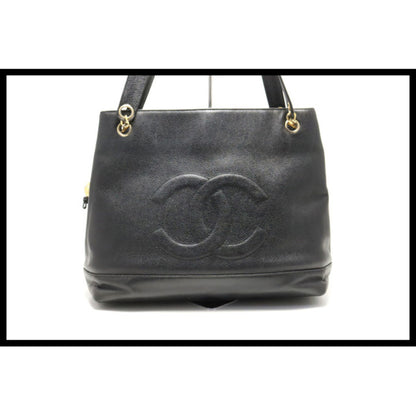 Chanel Jumbo CC Logo GD Metal Fittings Shoulder Bag