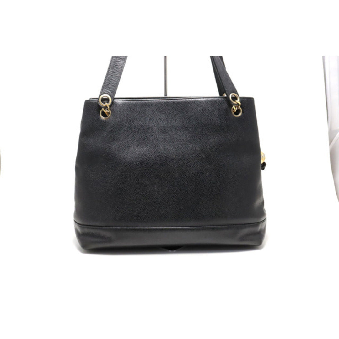 Chanel Jumbo CC Logo GD Metal Fittings Shoulder Bag