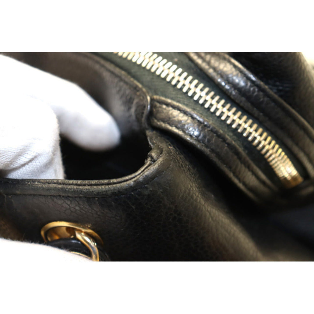 Chanel Jumbo CC Logo GD Metal Fittings Shoulder Bag
