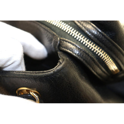 Chanel Jumbo CC Logo GD Metal Fittings Shoulder Bag