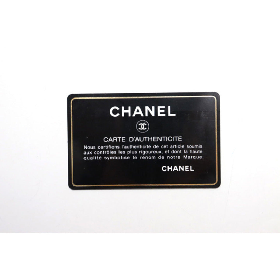 Chanel Quilted GD Metal Fittings Bifold Wallet