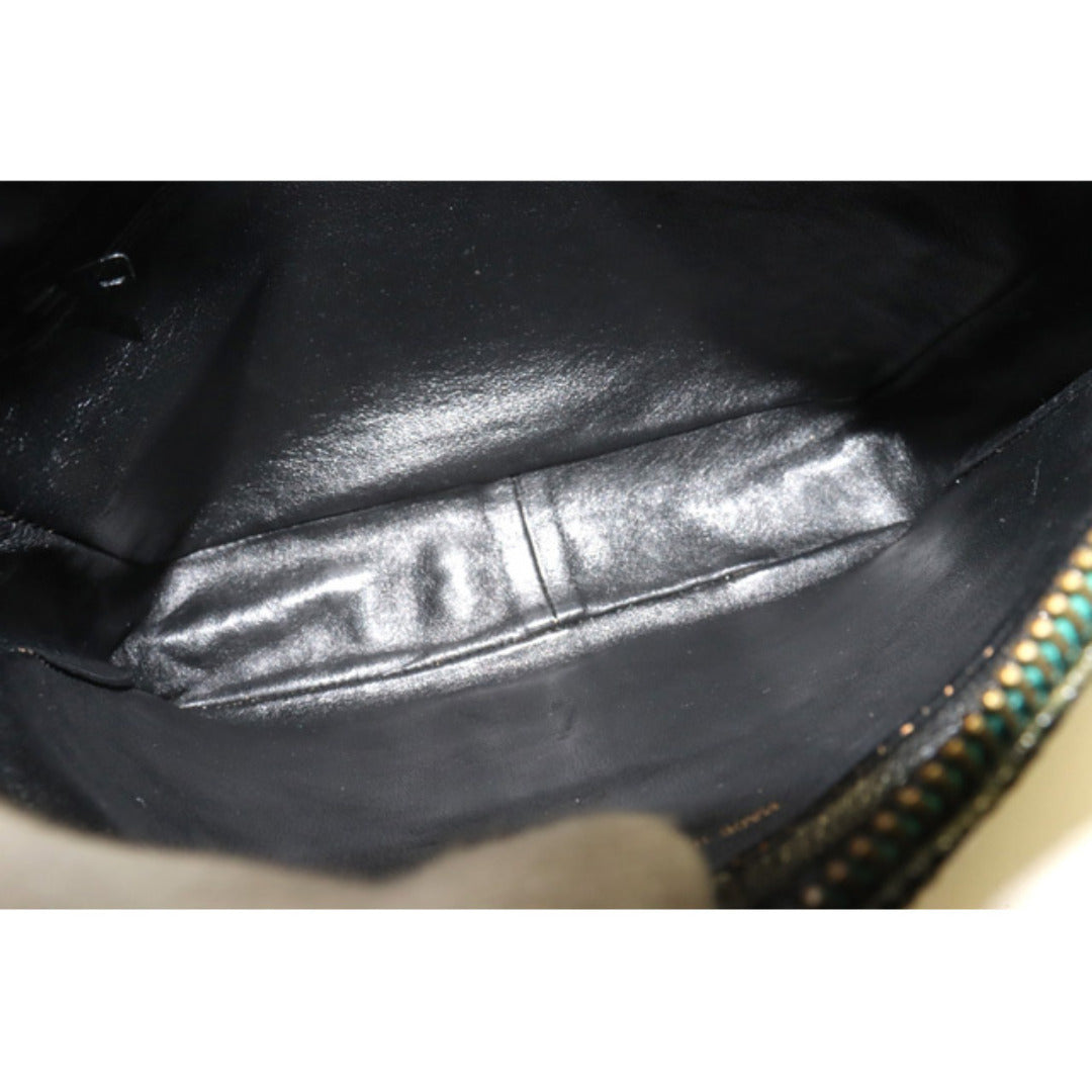 Chanel Quilted GD Metal Fittings Shoulder Bag