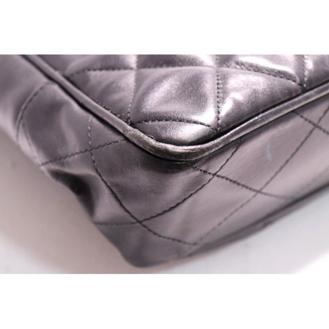 Chanel Quilted GD Metal Fittings Chain Tote