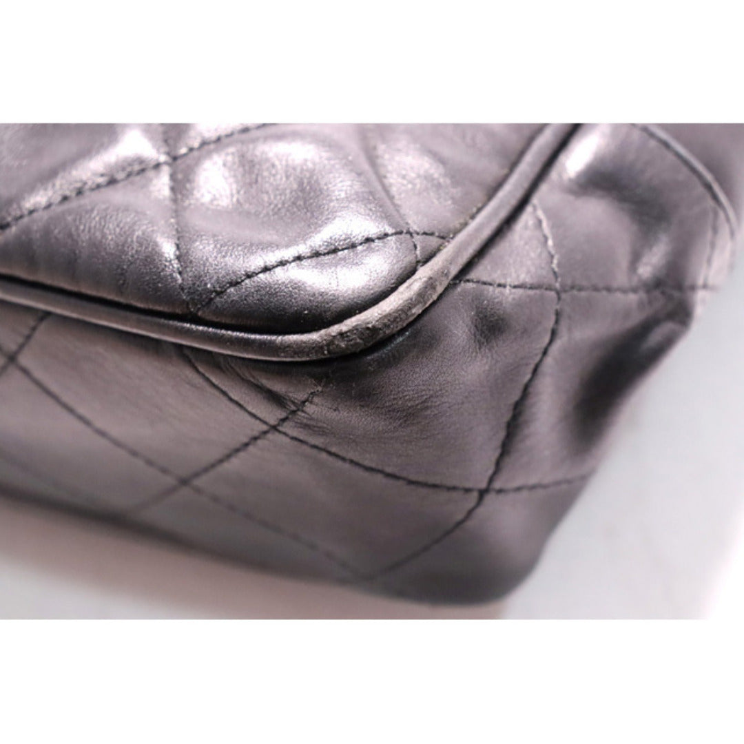 Chanel Quilted GD Metal Fittings Chain Tote