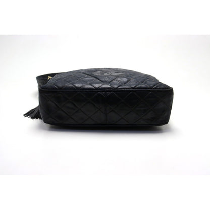 Chanel Quilted GD Metal Fittings Shoulder Bag