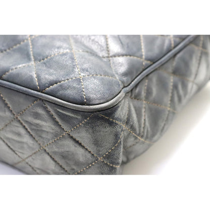 Chanel Quilted GD Metal Fittings Shoulder Bag