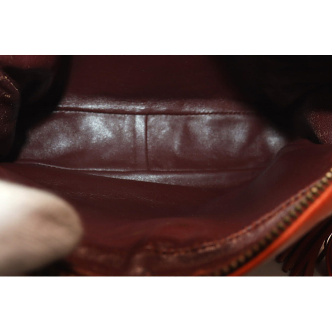 Chanel Quilted GD Metal Fittings Shoulder Bag