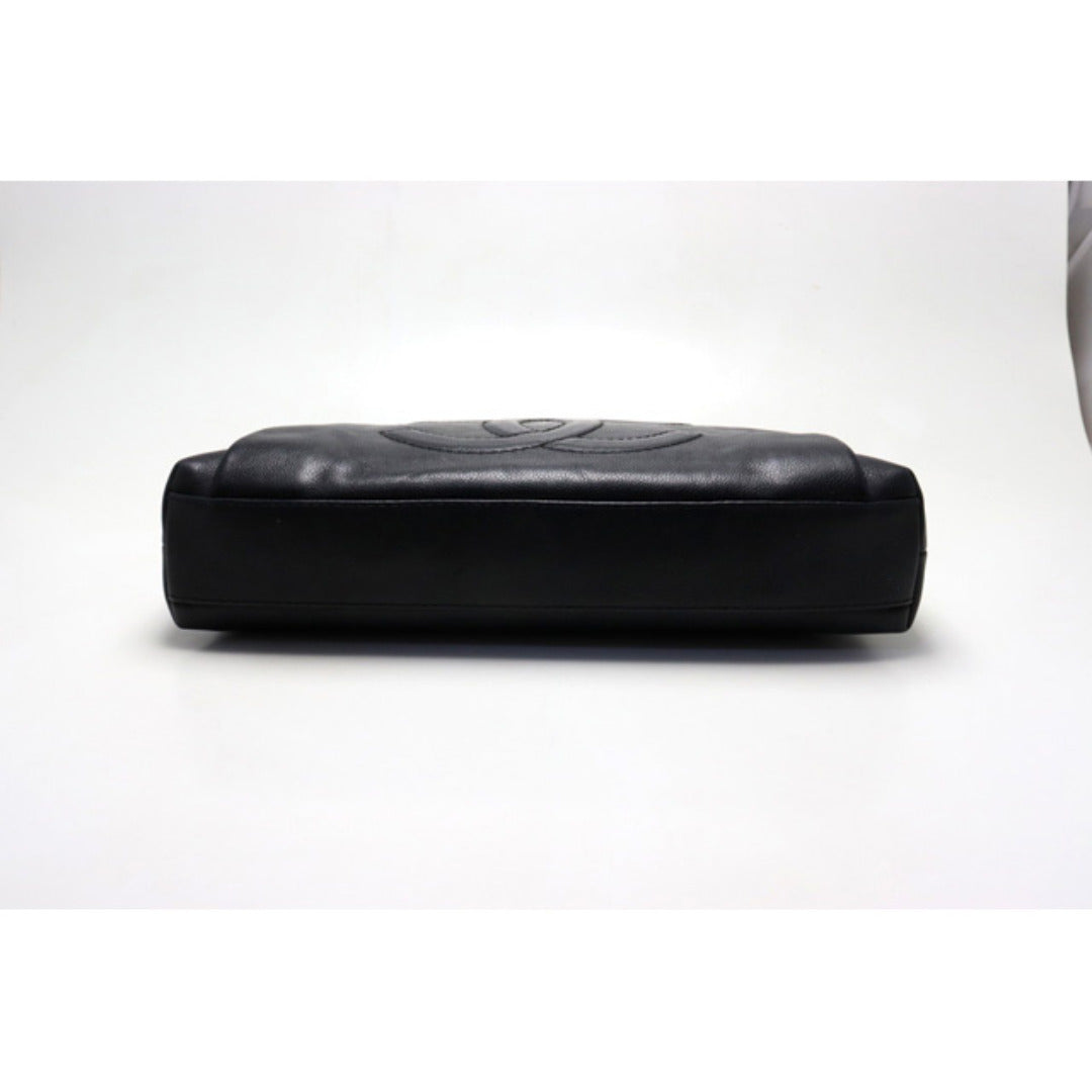 Chanel Jumbo CC Logo GD Metal Fittings Shoulder Bag