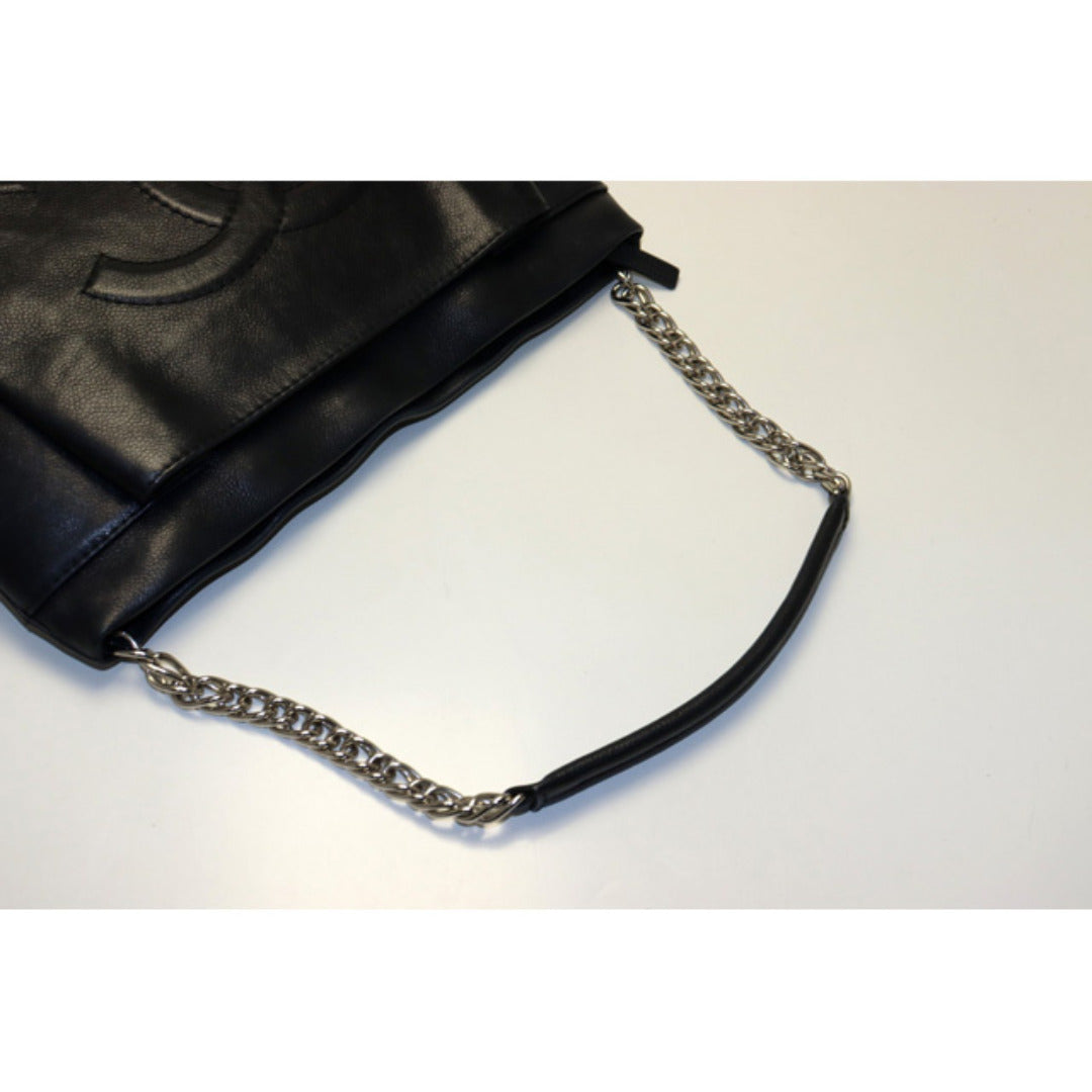 Chanel Jumbo CC Logo GD Metal Fittings Shoulder Bag