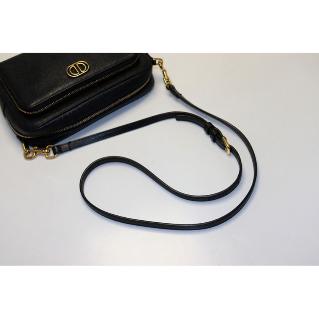 Dior Caro CD Logo Shoulder Bag