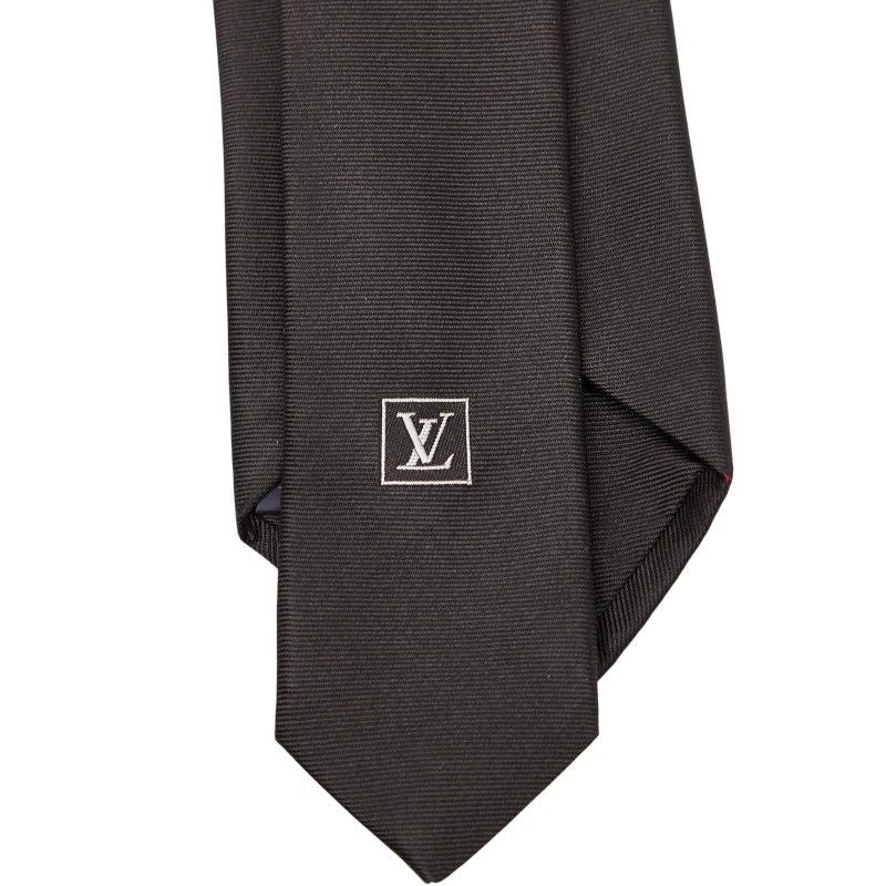 Louis Vuitton Logo M78471 Black Silk Men's Louis Vuitton