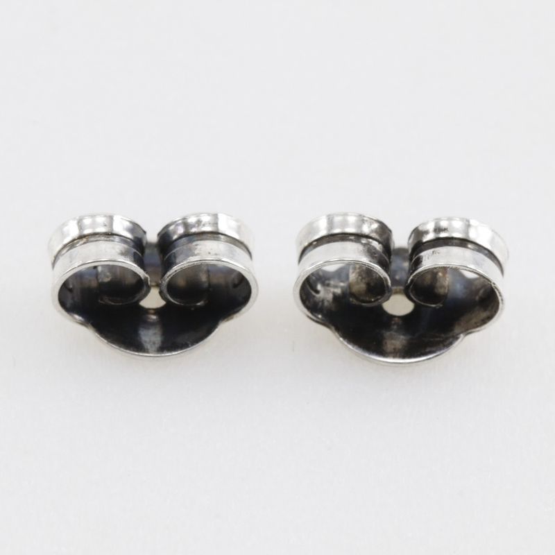 Gucci Interlocking G Metal Silver Unisex 2.9g Earrings