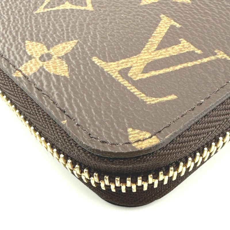 Louis Vuitton M41894 Monogram Zipper Long Wallet Zippy Wallet Long Wallet Louis